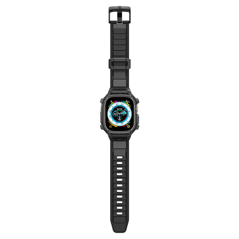 Spigen Apple Watch Ultra 3/2/1 (49mm) Capa + Pulseira – Rugged Armor Pro